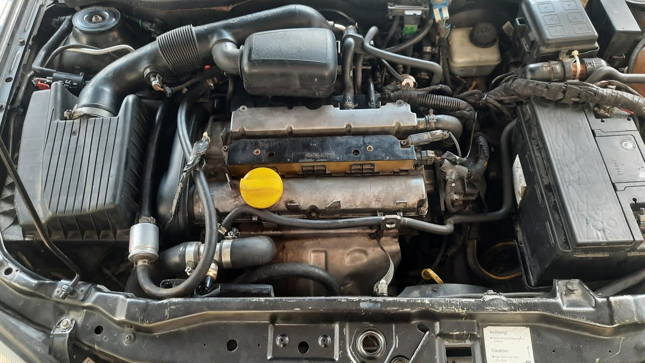 Araç neden contayı yakmış detaylı gösteriyorum Opel Astra G 1.6 benzinli