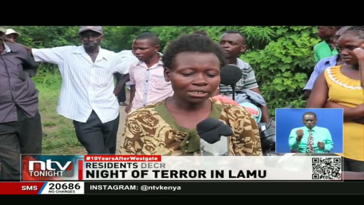 Residents decry insecurity in the area Lamu West