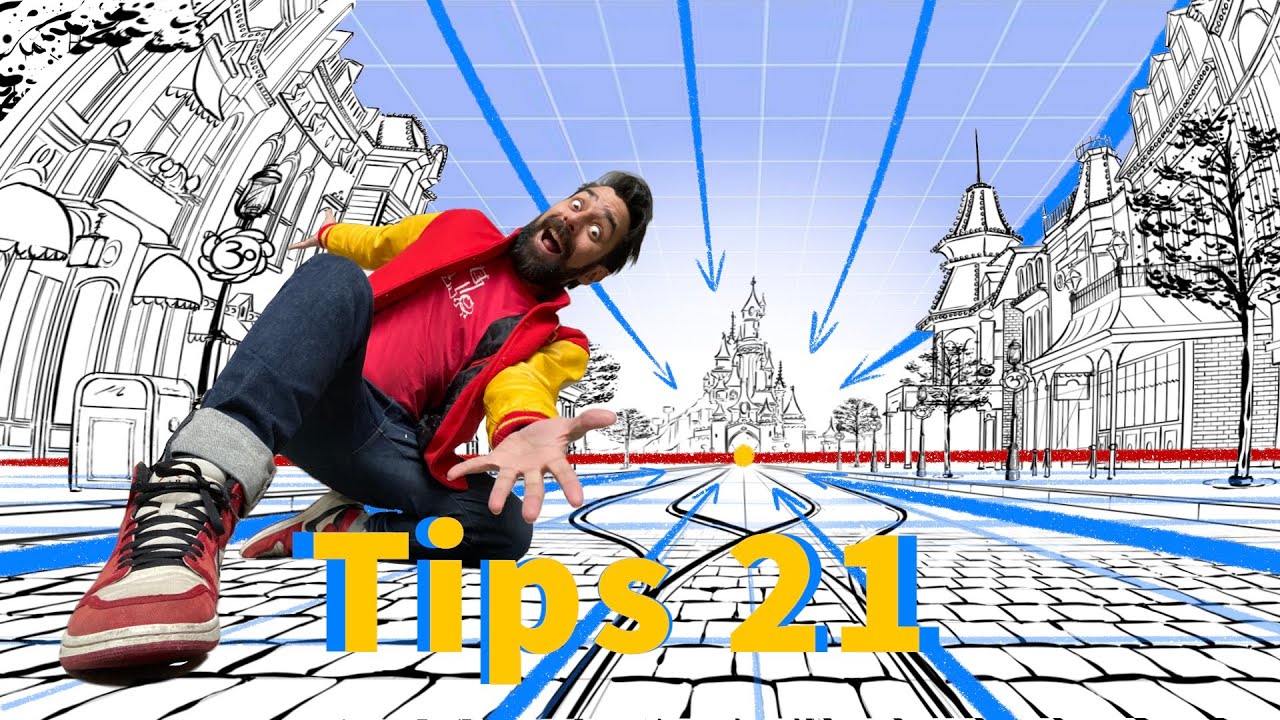 Tuto Dessin - La Perspective &agrave; points de fuites
