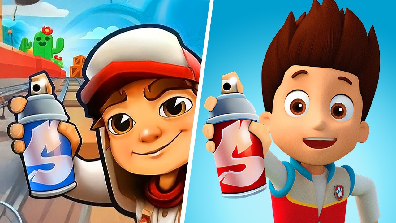 Subway Surfers VS Ryder Paw Patrol Run, Subway Surfers Cartoon Game, Gameplay Adventure Subway Break