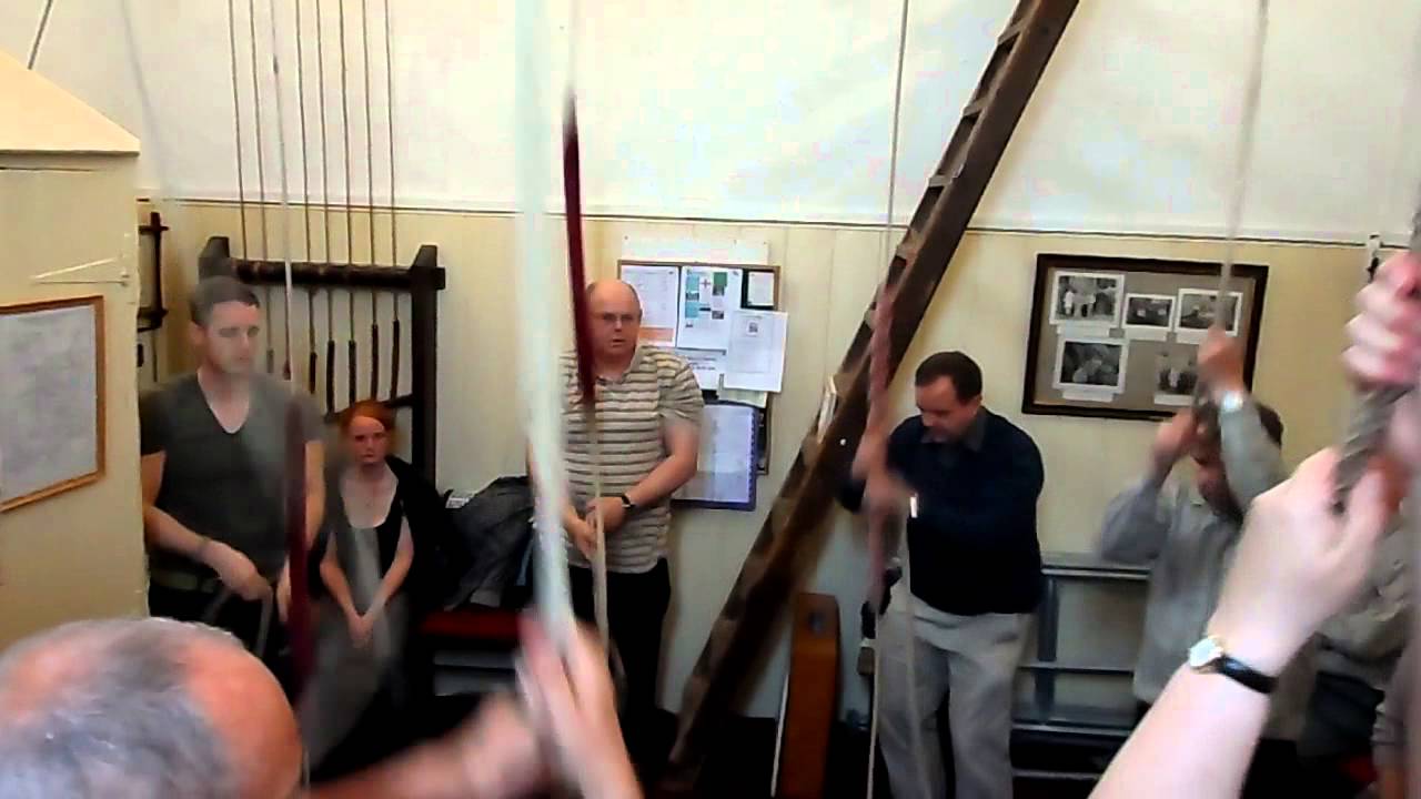 Ringing Bristol Major at Olveston, Gloucestershire