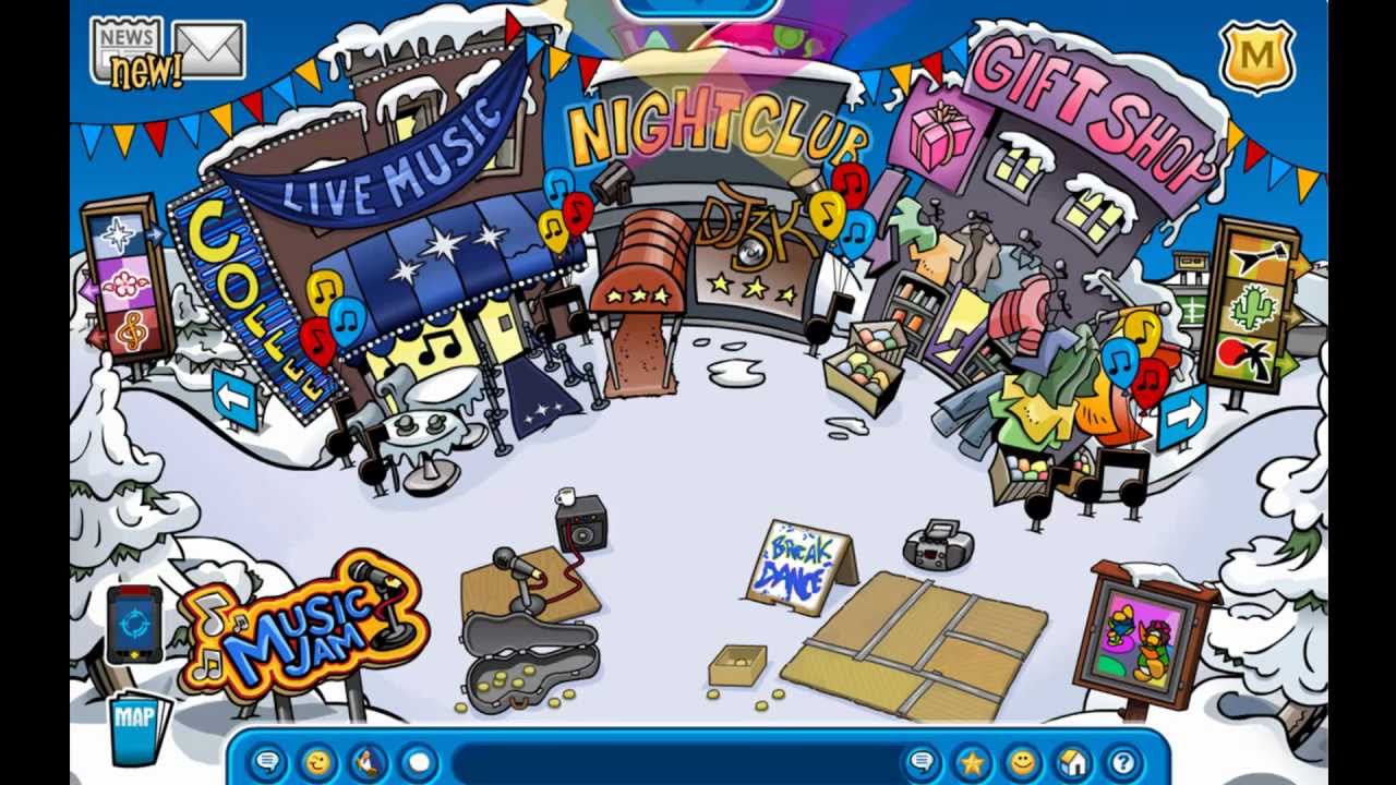 Club Penguin Music - Music Jam 2011 - Main Theme