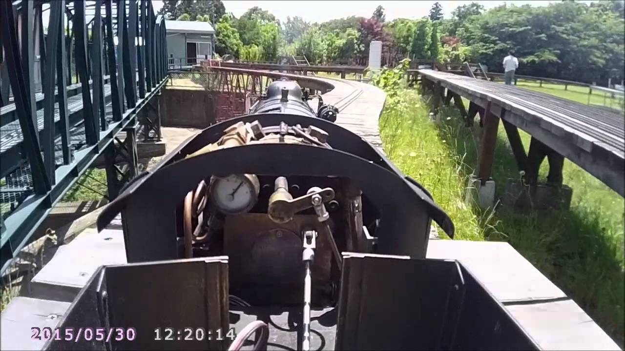 Gauge1 LiveSteam JNR C62 3 (onboard camera)