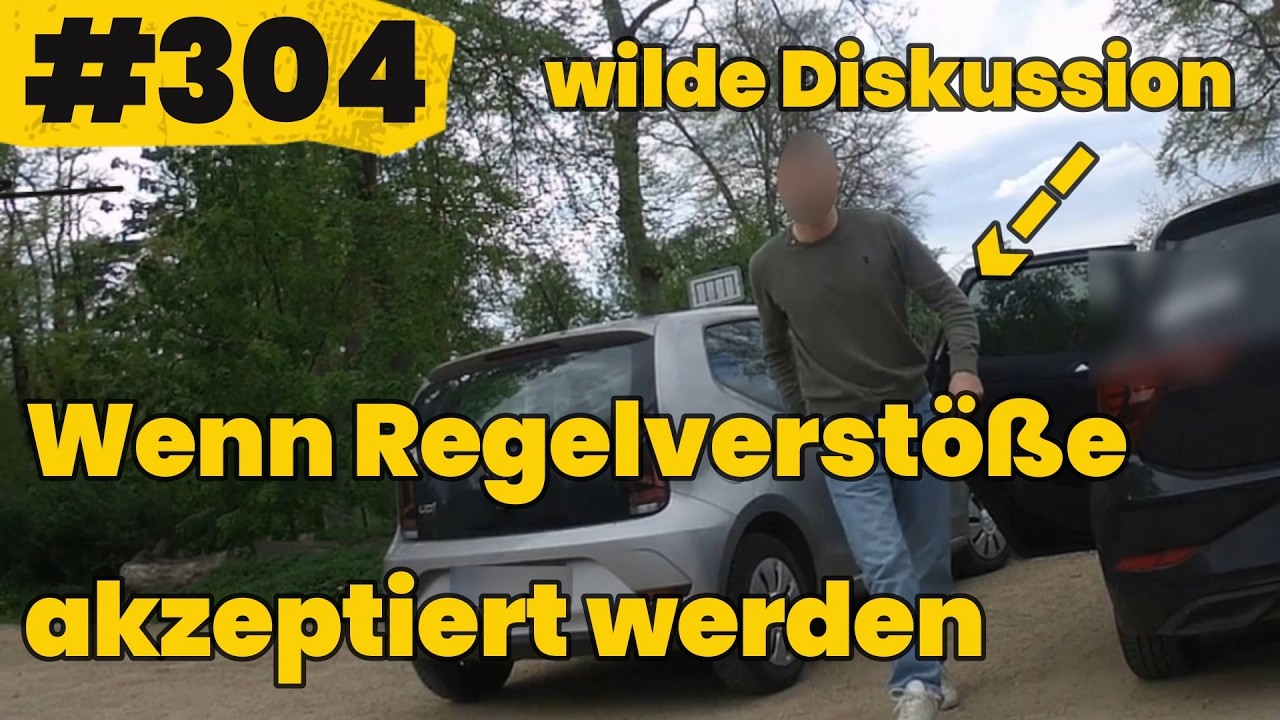 wilde Diskussionen, Polizei überholt zu eng und Vorrang genommen - FDD - Folge #