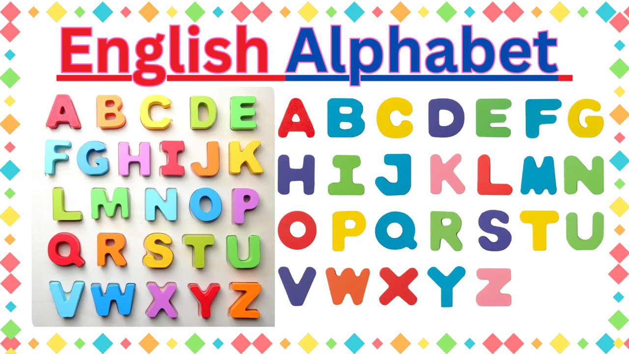  English Alphabet| A for apple| Alphabet |Learn Alphabet| Learn English |Phonics| ABCD | Preschool 