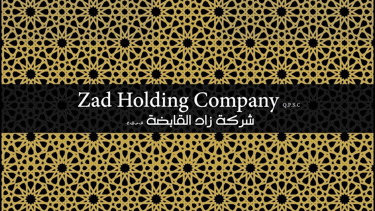 Right Thought, Right Intention, Right Action - ZAD Holding Company (S.A.Q)