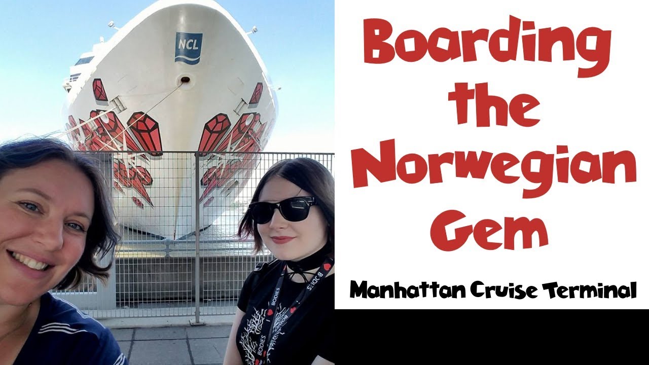 Boarding the Norwegian Gem Cruise Ship!! NYC Land & Sea Cruise Vlog Day 8  [ep16]