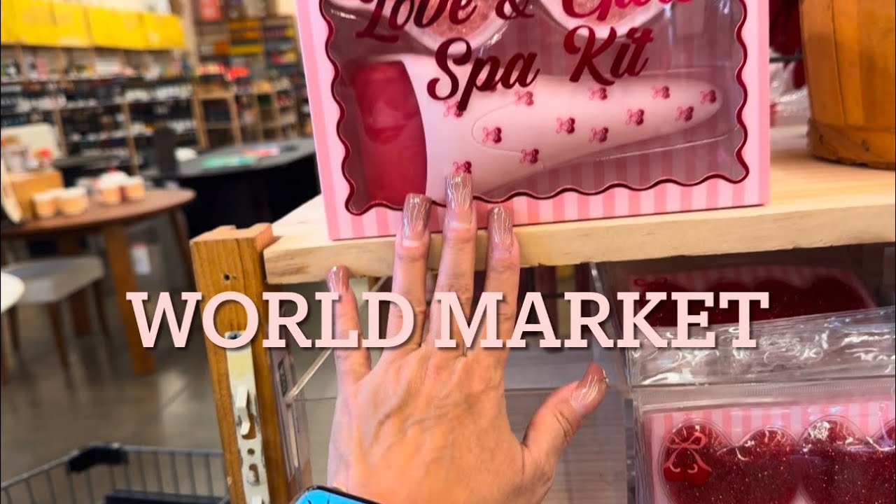 Новые поступления ко Дню святого Валентина от World Market 💕 | Покупайте со мной в 2026 году