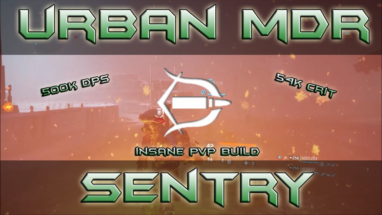 The Division - The Best PvP Build | Insane Urban MDR 54k Crit! | IT MELTS