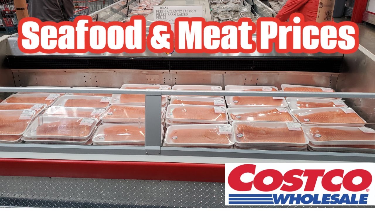 ЦЕНЫ НА МОРЕПРОДУКТЫ И МЯСО В COSTCO SHOPPING * ПРОСМОТРИТЕ СО МНОЙ