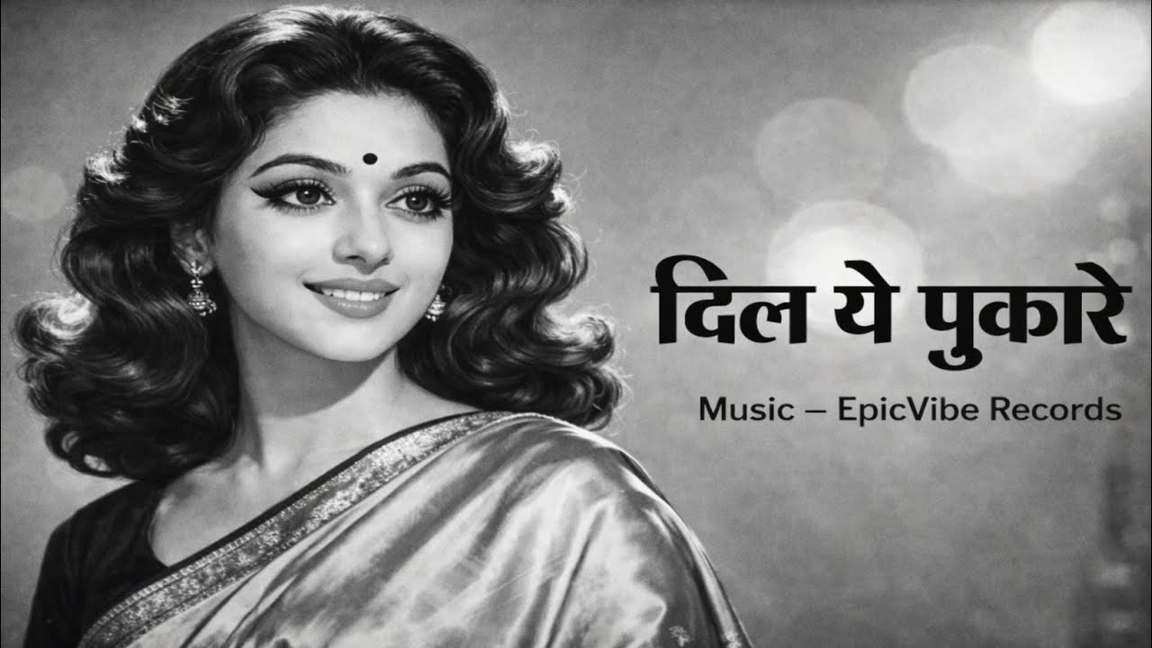 Dil Ye Pukare – Classic Old Hindi Song | Vintage Radio Feel | Golden Era Old Hindi Song