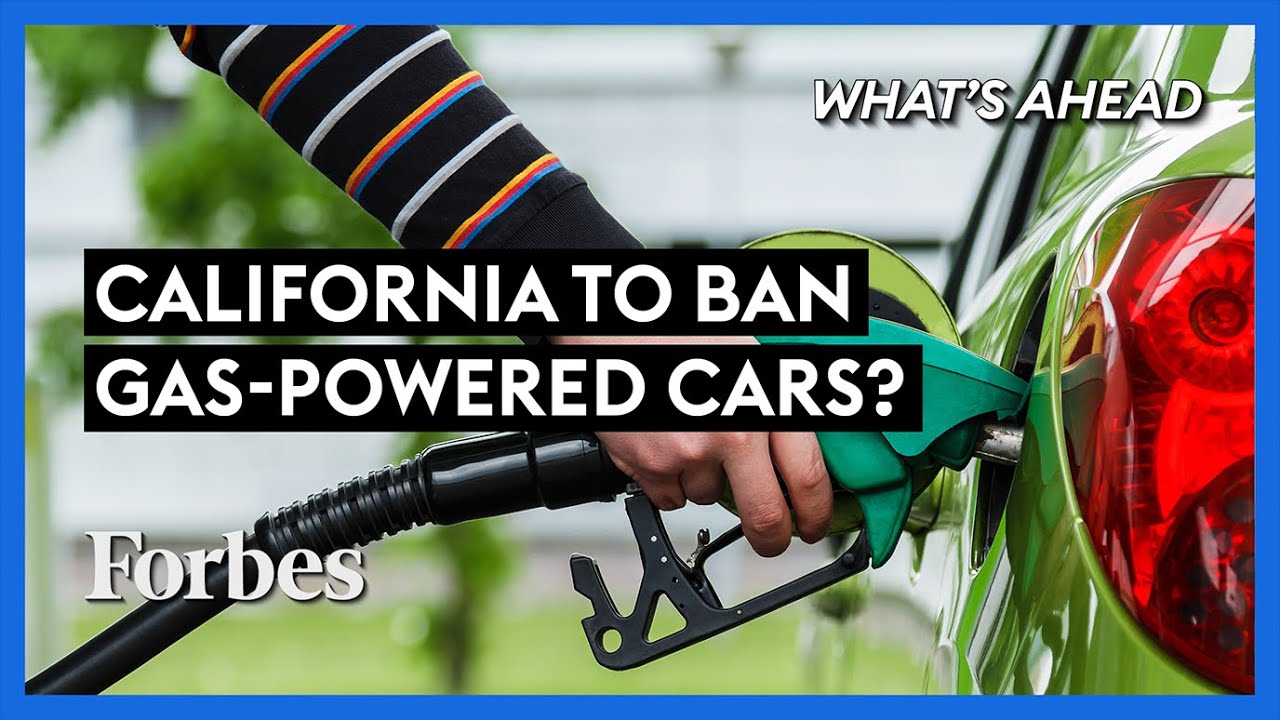 California's Plan To Ban Sales On New Gas-Powered Cars By 2035 - Steve Forbes | What's Ahead| Forbes