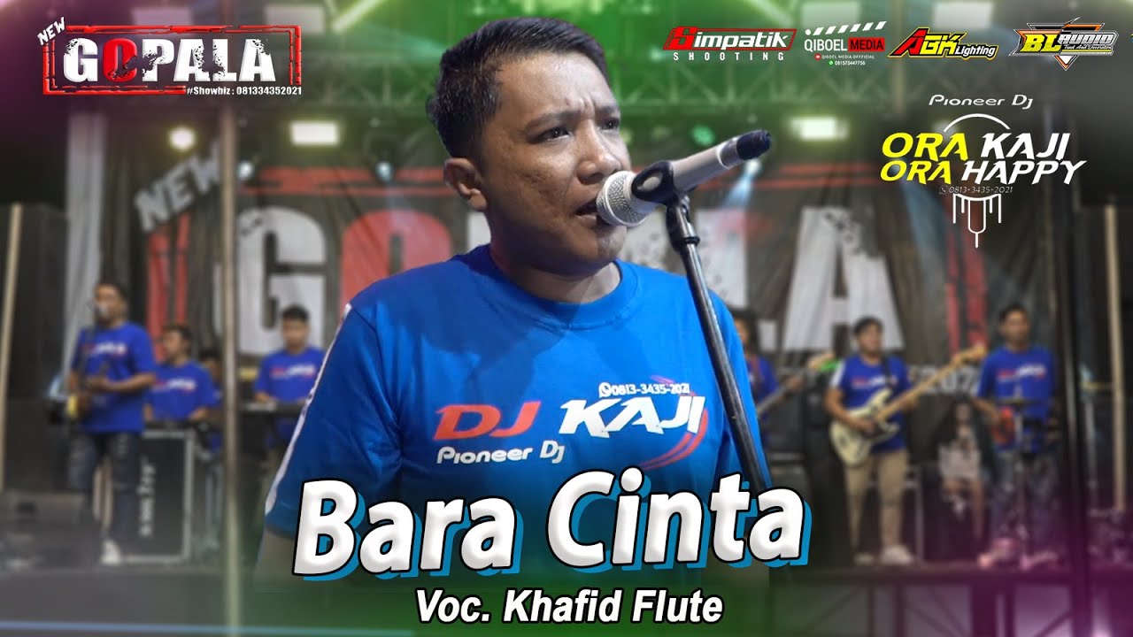 KHAFID FLUTE BARA CINTA NEW GOPALA21 LIVE KIDANGBANG WAJAK MALANG