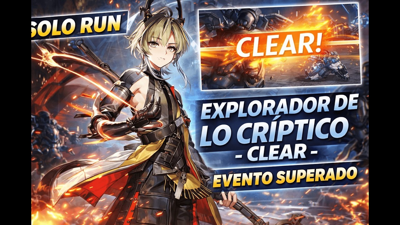 Explorador de lo Críptico CLEAR ⚔️ TODOS LOS COFRES! Showcase | Arknights Endfield !