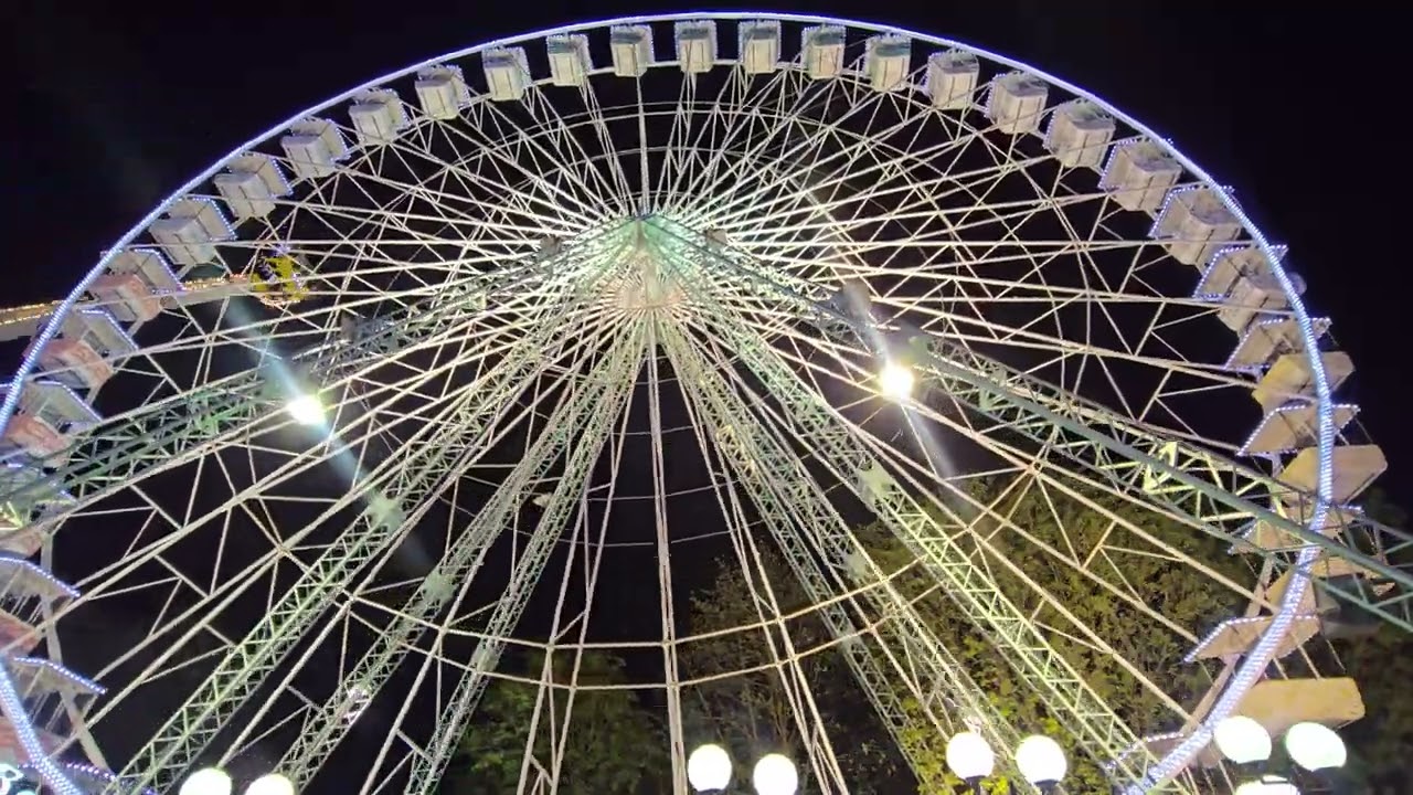 La Grande Roue 1900 | Offride 2 | 4K | Foire attractive | Nancy | 2025