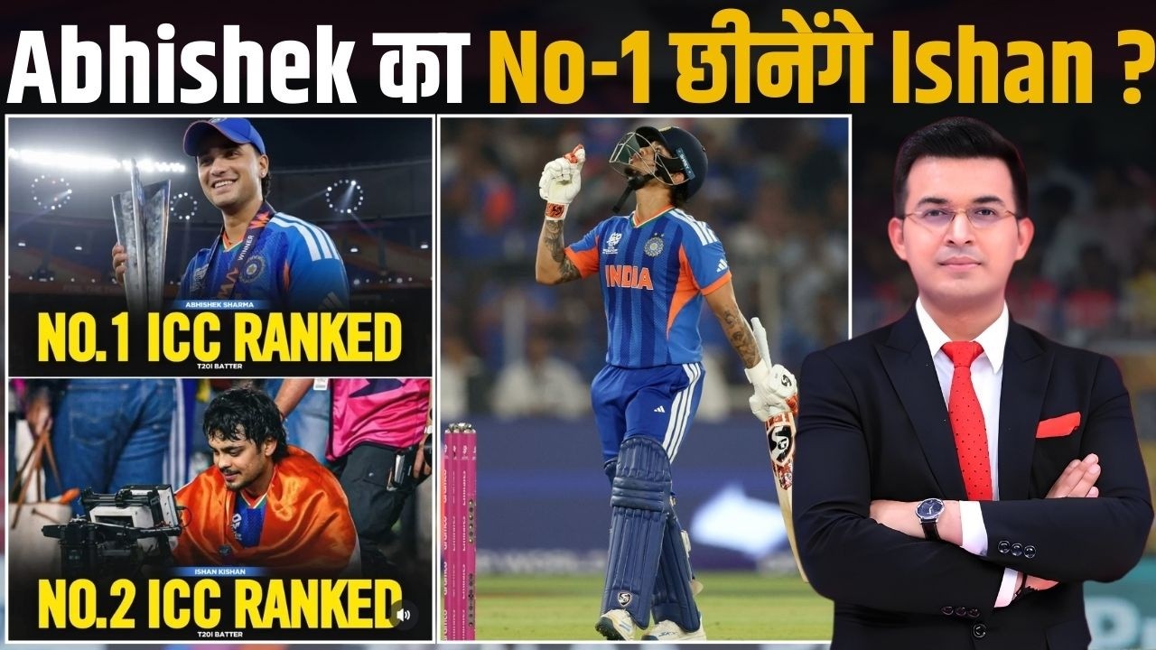 Abhishek Sharma and Ishan Kishan become 1st Indian pair to occupy top two spots in ICC T20I rankings
