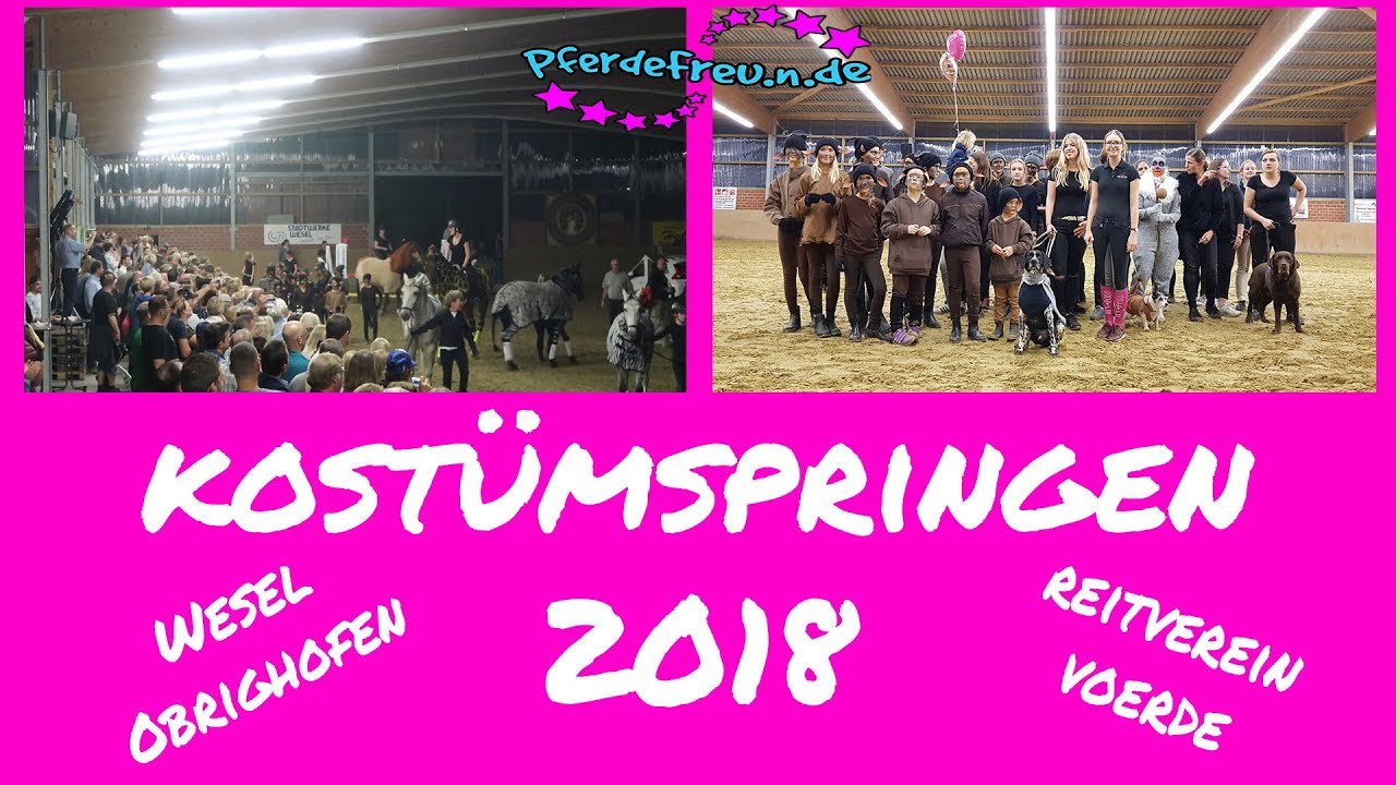 Kostümspringen 2018 [ Pferde Freu.n.de ] RV Voerde spielt König der Löwen