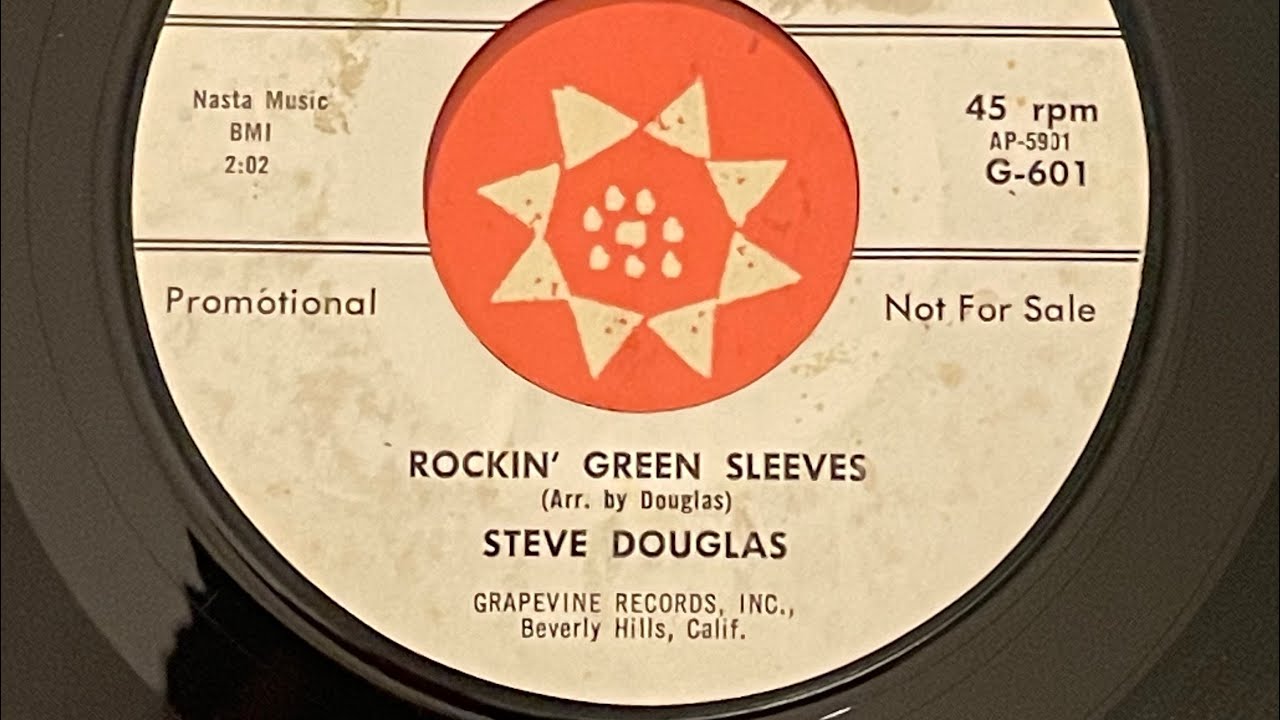 Steve￼ Douglas - Rockin&rsquo; Green Sleeves / Had 45 RPM