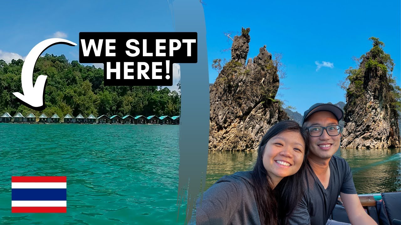 KHAO SOK NATIONAL PARK – THE MOST BEAUTIFUL PLACE in THAILAND 🇹🇭 (FLOATING BUNGALOWS)