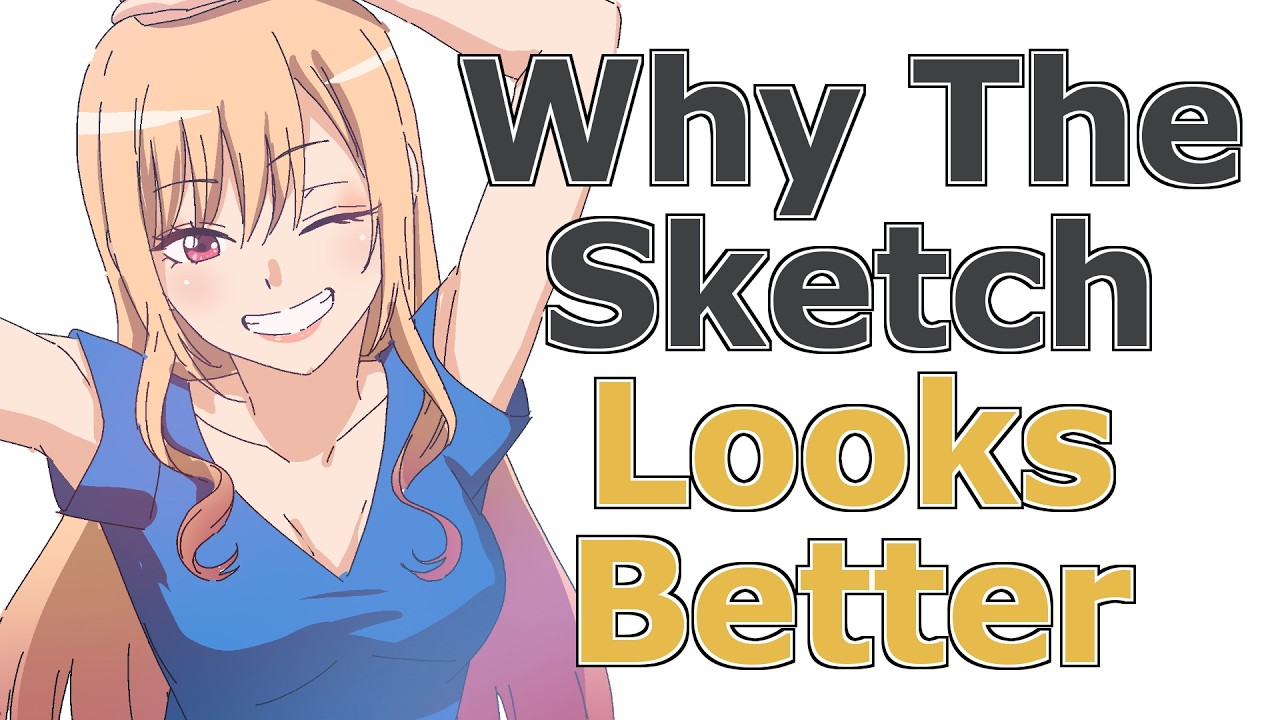 Why Your Sketches Look Better Than Your Lineart (But Actually Explained)
