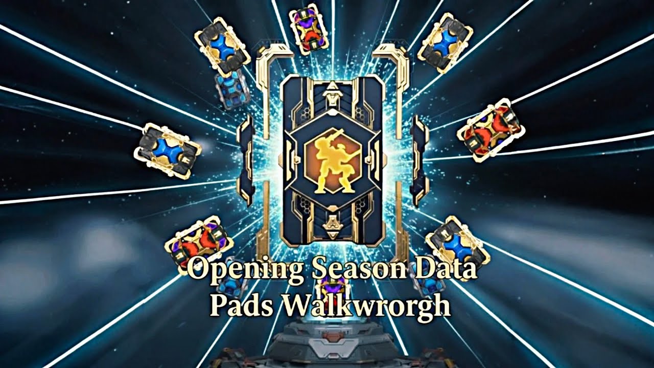 I Completed the ENTIRE Season! Ultimate Data Pads Opening | War Robots