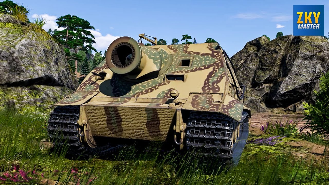 🔴 NEW 38cm Sturmmörser (Sturmtiger)❗War Thunder Ground Realistic Battle Gameplay