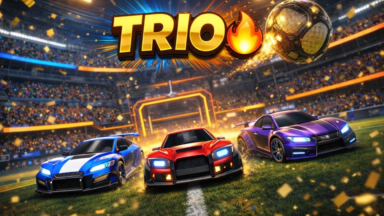 Rocket League un trio epic avec Shifter et Crabecomique  🔥🔥