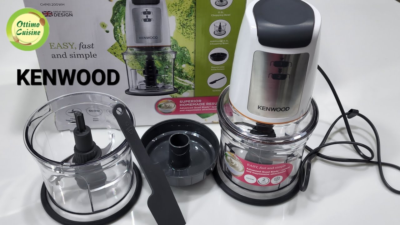 KENWOOD CHOPPER UNBOXING BY OTTIMO CUISINE.        #ottimocuisine #unboxing #kenwood