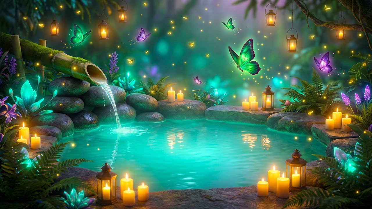 Healing Water Sounds 🌿 Relaxing Music for Stress Relief, Meditation & Focus