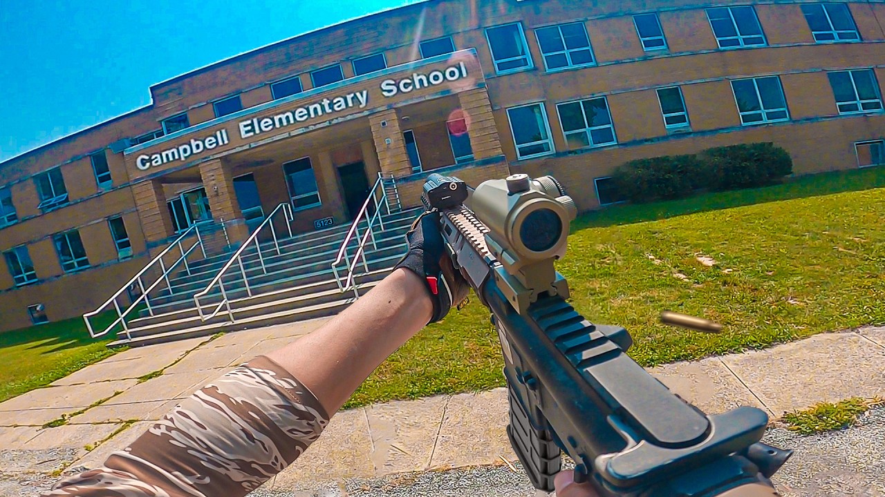 I Brought An Airsoft Gun To An Elementary School...