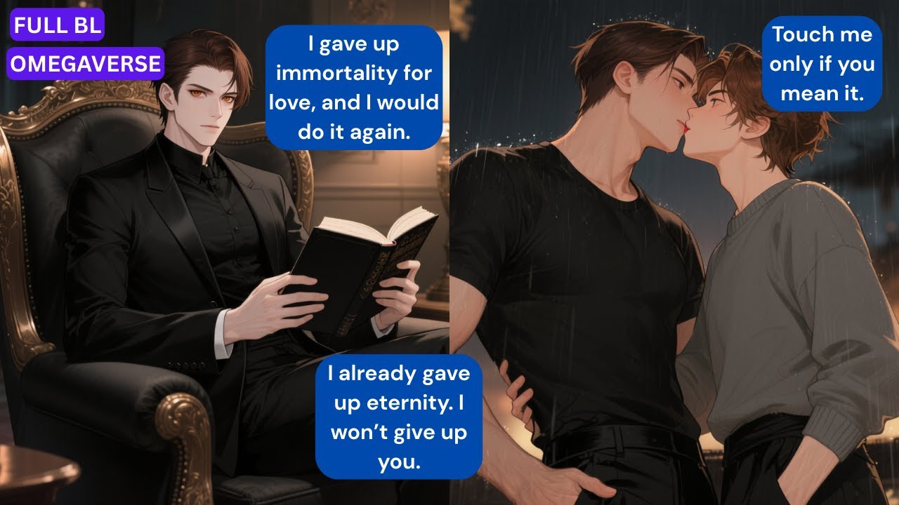 «BL Story» I Didn’t Know My Roommate Was a Vampire Alpha—Until He Gave Up Immortality To Save Me...