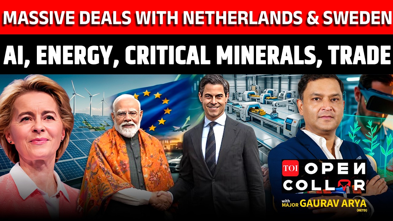 Modi Secures MASSIVE Europe Deals for India | OPEN COLLAR
