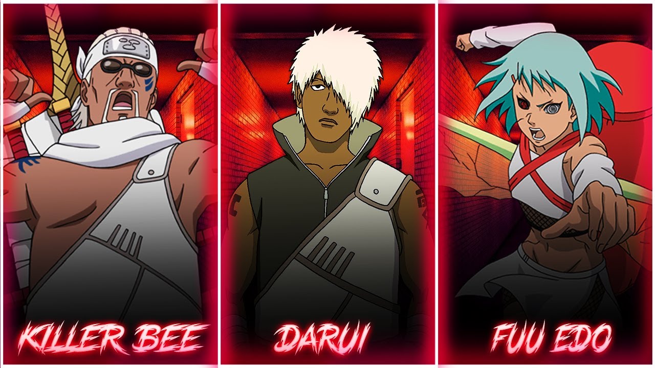 Naruto Online Mobile - Killer Bee Samehada,Darui,Fuu Edo Gameplay