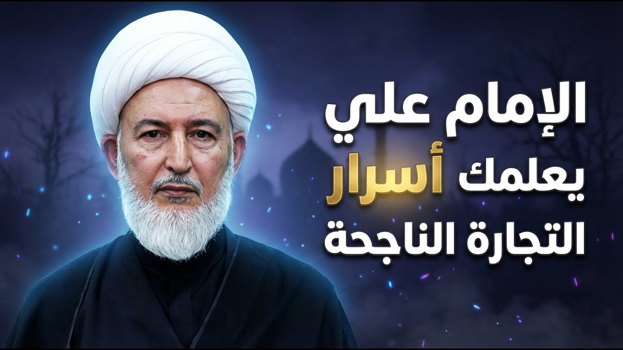 لكل صاحب مشروع أو محل.. إليك خطة الإمام علي (ع) للنجاح المالي والبركة الدائمة. | الشيخ فاضل الصفار