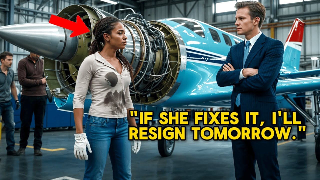CEO Dares a Simple Black Woman to Fix the ‘Impossible’ Engine—What She Reveals Shocks Everyone!