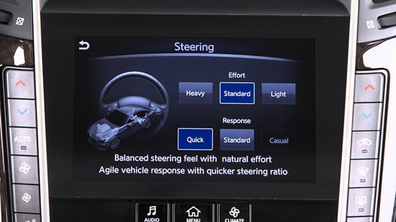 2016 Infiniti Q50 -  Infiniti Drive Mode Selector