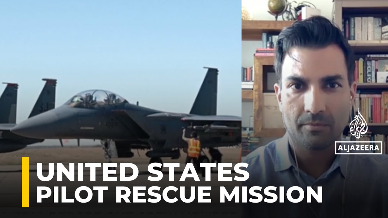 US mission to rescue missing pilot faces &lsquo;threat of further enemy fire&rsquo;