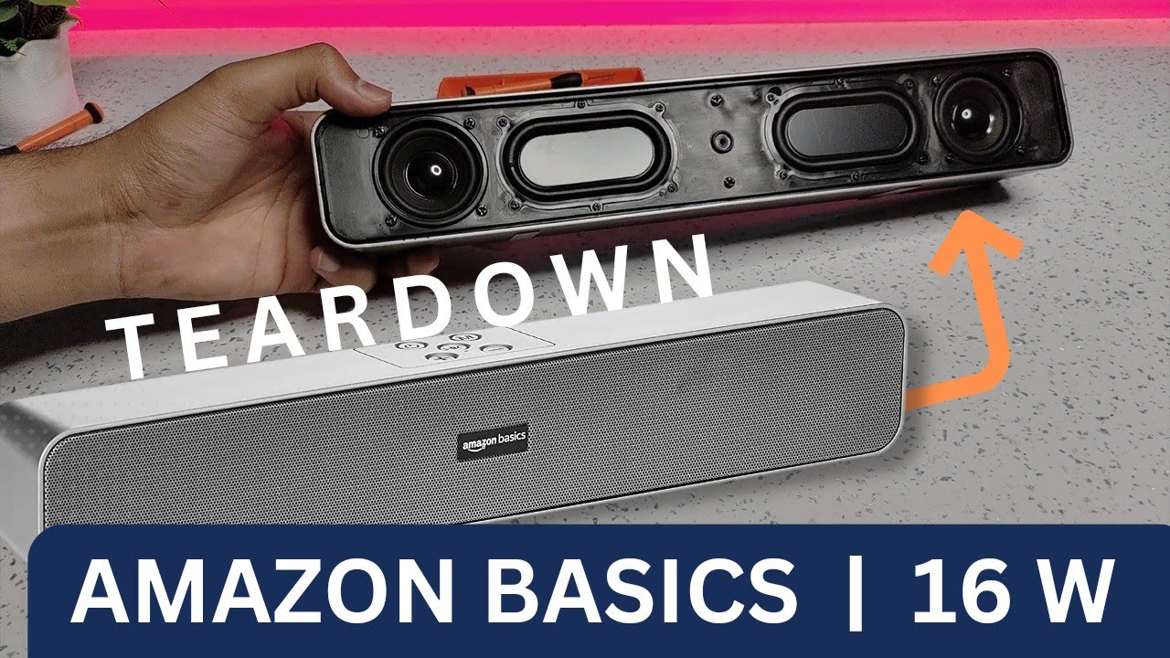 Amazon Basics Soundbar Teardown || Amazon Basics Blutooth Speaker 5.0 Soundbar Teardown 😱😱