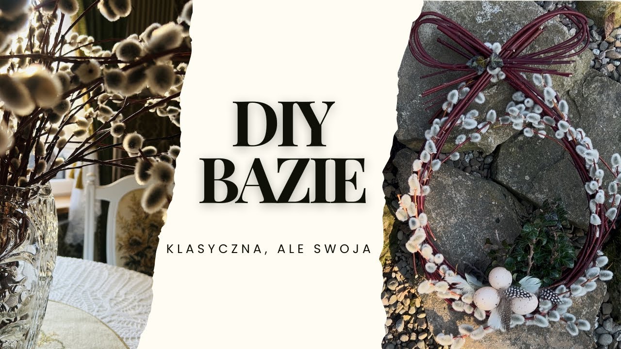 Genialne dekoracje z bazi! Zrobisz je w kilka minut | DIY 