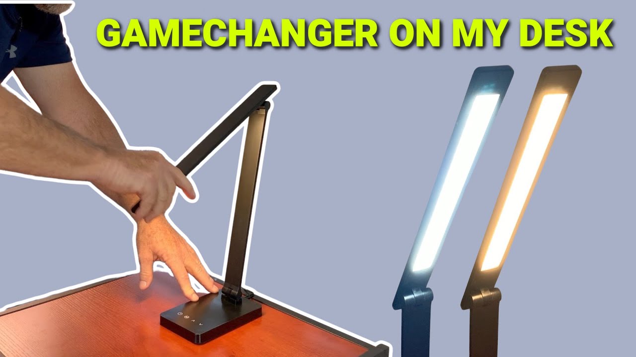 Upgrade Your Workspace: Lepro LED Desk Lamp (Adjustable, Dimmable, Color Temp!)