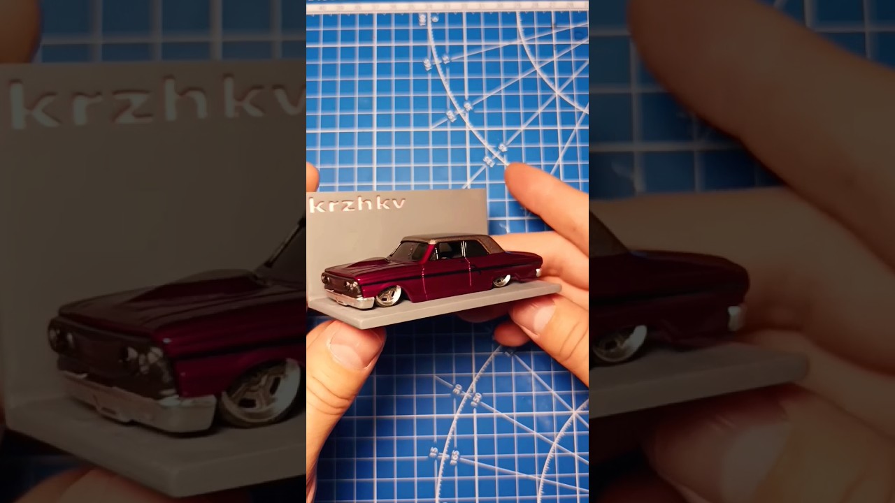 Ford Thunderbolt custom hot wheels #krzhkvhw
