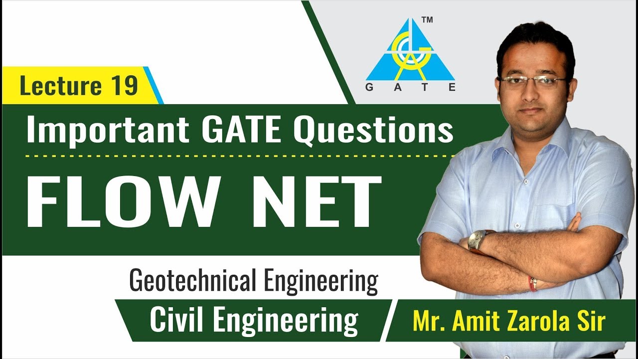 Flow Net | Important GATE Questions | Lecture 19 | Geotechnical Engineering