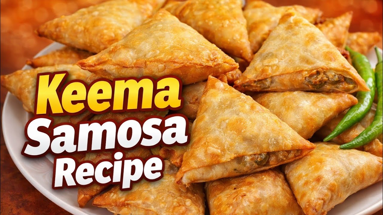 Keema Samosa Recipe | Crispy Mutton Keema Samosa at Home | Ramzan Iftar Special Snack@M_NSHORTS14