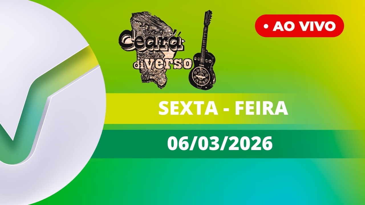 TV VERDE VALE | AO VIVO | CEARÁ DIVERSO 06/03/2026