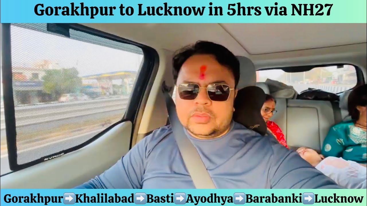 Gorakhpur to Lucknow in 5hrs via NH27 | Kia Syros | Ayodhya | Basti
