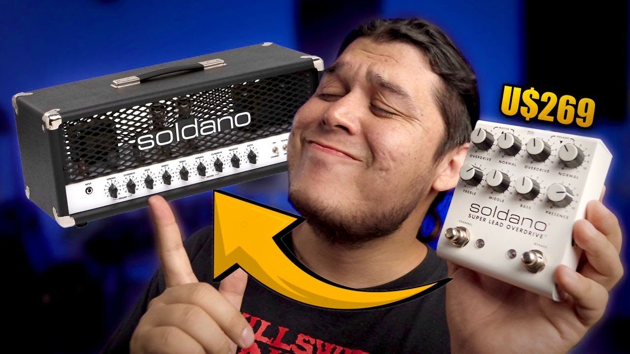 ¡ESTE PEDAL SUENA A AMPLIFICADOR DE 4000 DOLARES! 😲 Soldano SLO Plus Overdrive
