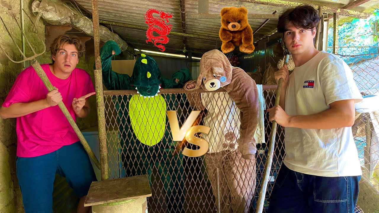 UN DRAGO E UN ORSO A CASA DI LEO | leo&tommy