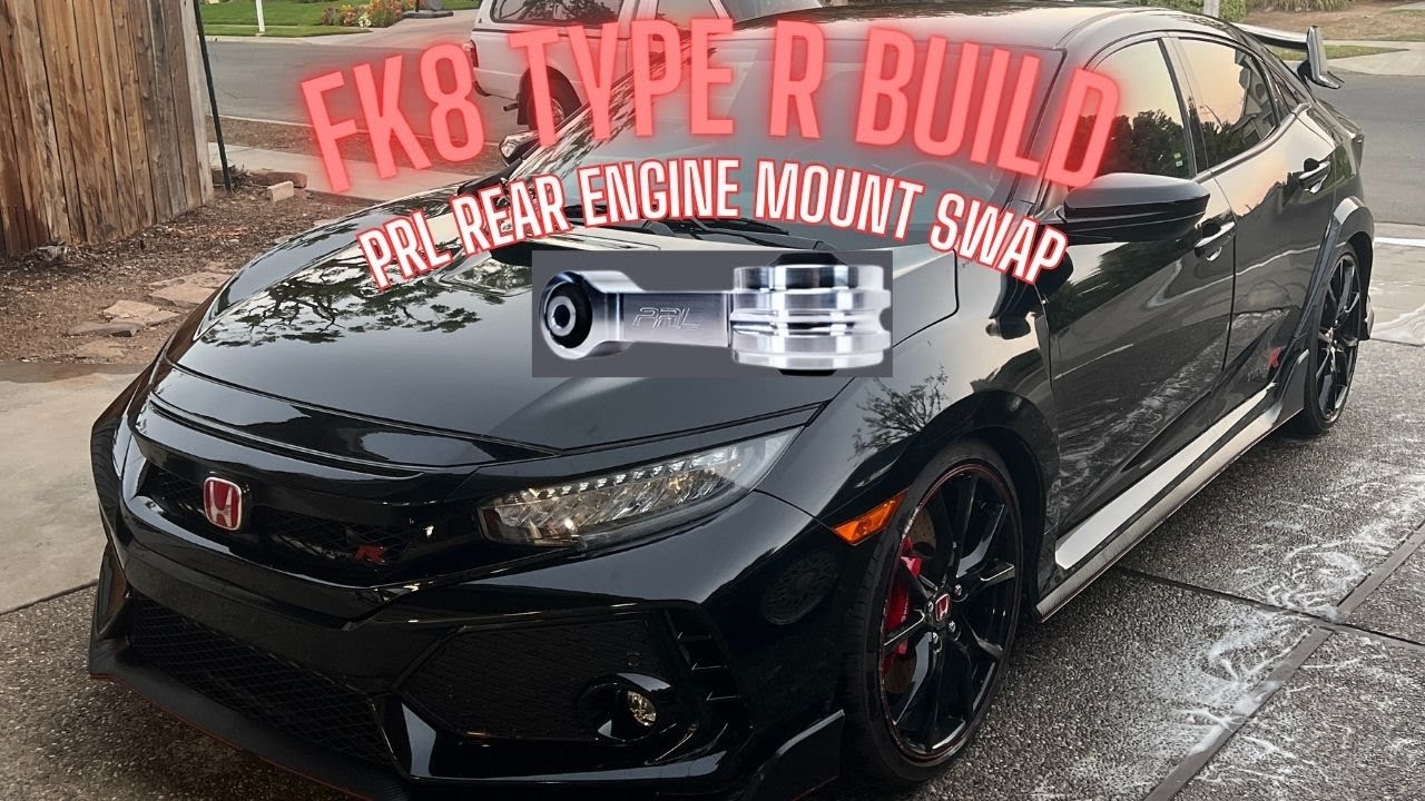 FK8 Civic Type R How to Install a rear engine mount