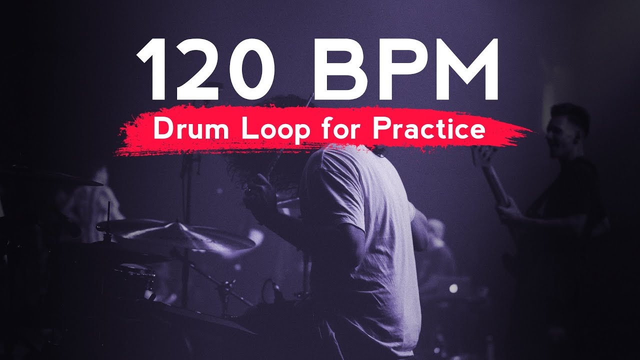 120 BPM DRUM LOOP for PRACTICE | Four on the floor