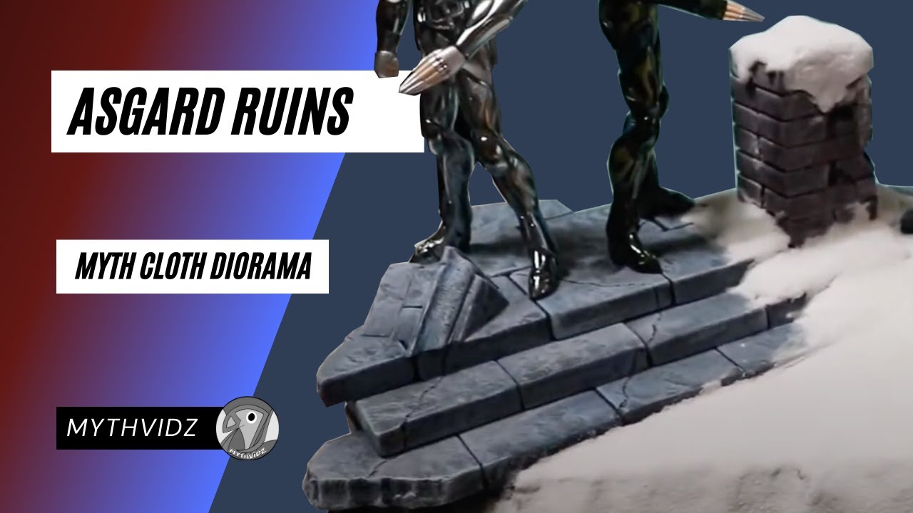 Myth Cloth Diorama │ ASGARD Ruins + Snow effect - 聖闘士星矢